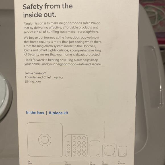 Ring Alarm 8-Piece Security Kit, 2nd Gen Home Security System w/Alexa BRAND NEW - Picture 4 of 4
